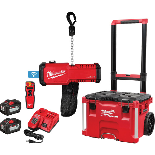 M18 Compact 1-Ton Chain Hoist with ONE-KEY, 2204 lbs. (1 tons) Capacity Industrial Sales