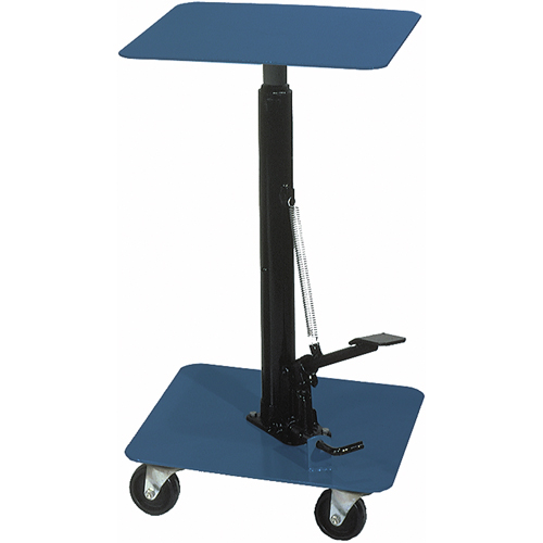 Hydraulic Work Table, 16" L x 16" W, Steel, 200 lbs. Capacity Industrial Sales