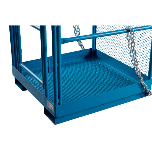 Nacelle &eacute;l&eacute;vatrice pour travail en hauteur, 36" x 36" x 72" h, Capacit&eacute; de 1000 lb, Acier Industrial Sales