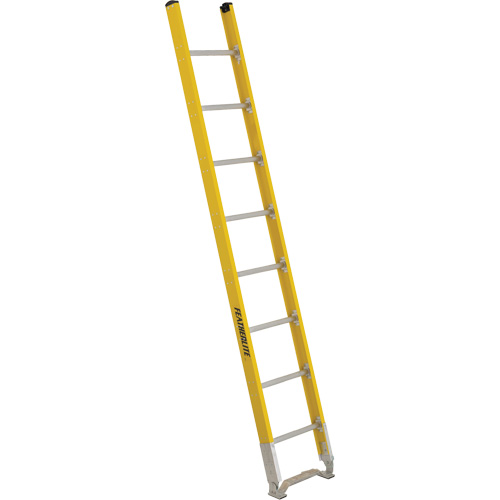 Single Section Straight Ladder - 6100 Series, 8', Fibreglass, 375 lbs., CSA Grade 1AA Industrial Sales