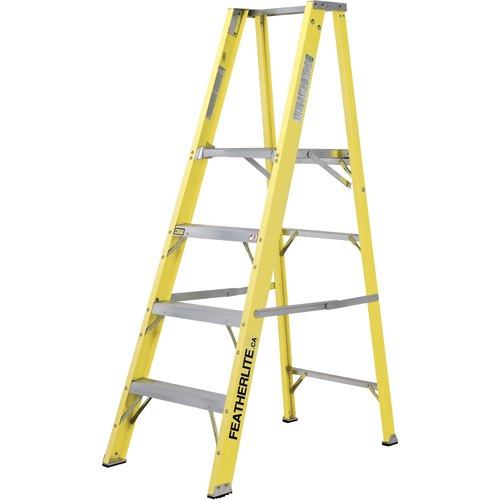 Industrial Heavy-Duty Platform Stepladders (6500 Series), 8', 300 lbs. Cap. Industrial Sales