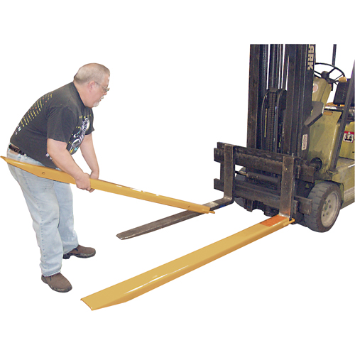 Fork Extensions, 48" L x 5" W, For Fork Width of 4" Industrial Sales