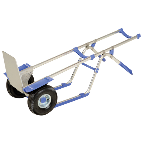 Diable ergonomique, Prise Combinaison, Aluminium, Hauteur de 52", Capacit&eacute; 350 lb Industrial Sales