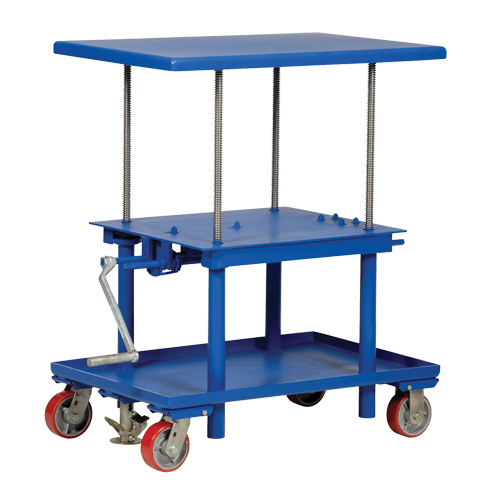 Hydraulic Lift Table, 24" L x 36" W, Steel, 2000 lbs. Capacity Industrial Sales