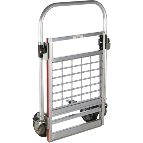 Chariot &agrave; plateforme repliable &agrave; quatre roues, Aluminium, 750 lb, 31" lo x 23-1/4" la, Hauteur 39" Industrial Sales