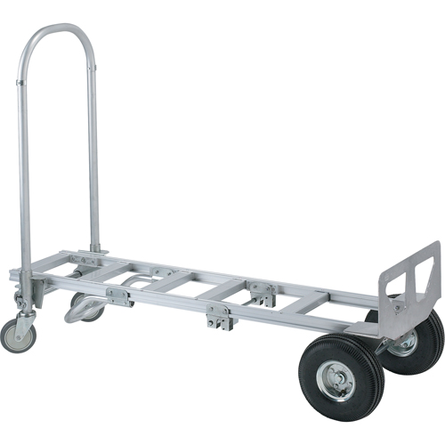 Spartan Sr. Economy Convertible Truck, Aluminum, 1000 lbs. Capacity Industrial Sales