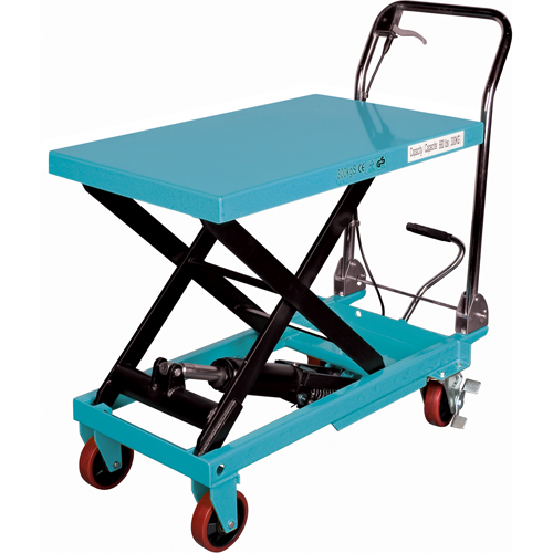 Table &eacute;l&eacute;vatrice robuste &agrave; ciseaux hydraulique, 32" lo x 19-3/4" la, Acier, Capacit&eacute; 660 lb Industrial Sales