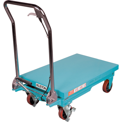 Table &eacute;l&eacute;vatrice robuste &agrave; ciseaux hydraulique, 32" lo x 19-3/4" la, Acier, Capacit&eacute; 660 lb Industrial Sales