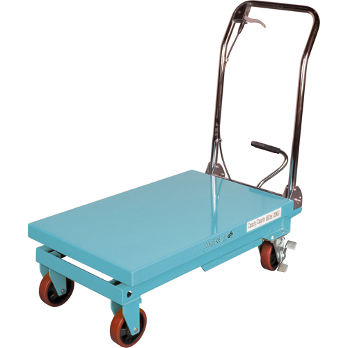 Table &eacute;l&eacute;vatrice robuste &agrave; ciseaux hydraulique, 32" lo x 19-3/4" la, Acier, Capacit&eacute; 660 lb Industrial Sales