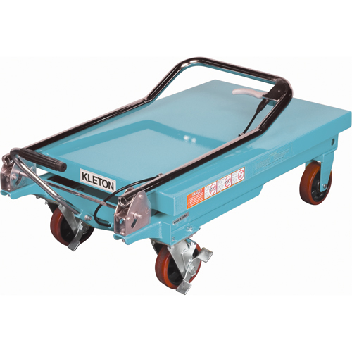 Table &eacute;l&eacute;vatrice robuste &agrave; ciseaux hydraulique, 32" lo x 19-3/4" la, Acier, Capacit&eacute; 660 lb Industrial Sales