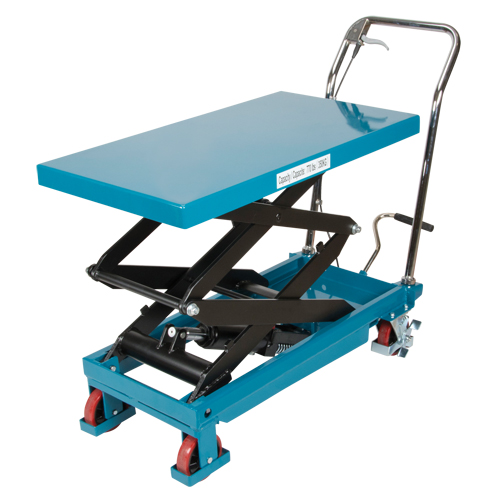 Table &eacute;l&eacute;vatrice robuste &agrave; ciseaux hydraulique, 35-3/4" lo x 19-3/4" la, Acier, Capacit&eacute; 770 lb Industrial Sales