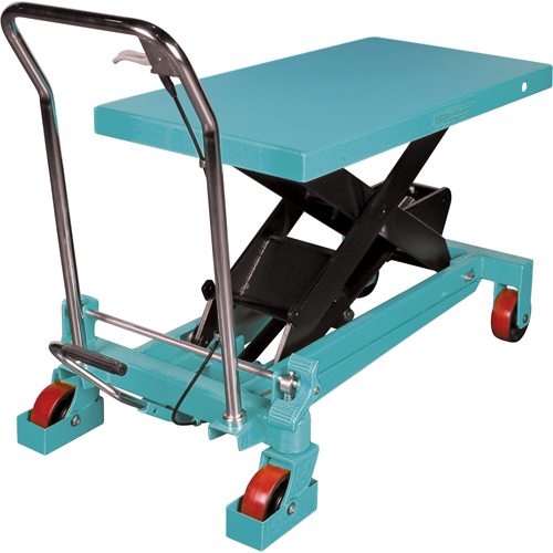 Heavy-Duty Hydraulic Scissor Lift Table, 40" L x 20-1/8" W, Steel, 2200 lbs. Capacity Industrial Sales