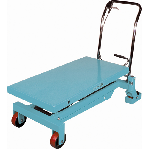 Heavy-Duty Hydraulic Scissor Lift Table, 40" L x 20-1/8" W, Steel, 2200 lbs. Capacity Industrial Sales