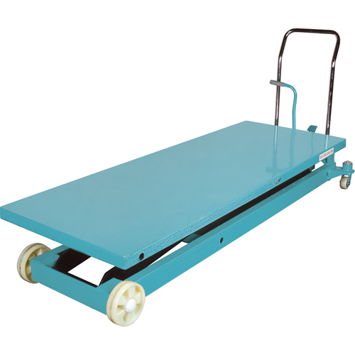 Table &eacute;l&eacute;vatrice robuste &agrave; ciseaux hydraulique, 80-1/8" lo x 29-1/2" la, Acier, Capacit&eacute; 2200 lb Industrial Sales