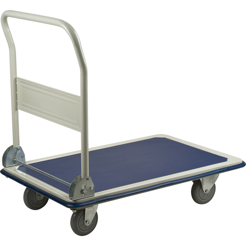 Folding Handle Platform Trucks, Steel, 660 lbs., 35" L x 23" W, 33" High Industrial Sales