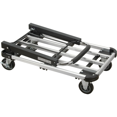 Foldable Platform Trucks, Aluminum, 300 lbs., 28" L x 16" W, 32" High Industrial Sales