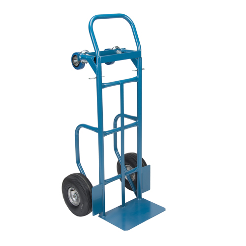 Convertible Deluxe Hand Truck, Steel, 800 lbs. Capacity Industrial Sales