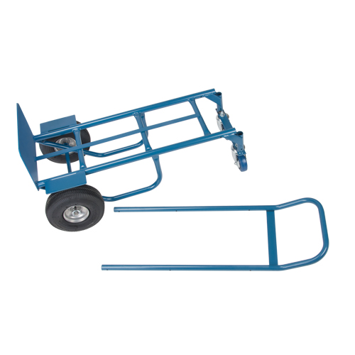 Convertible Deluxe Hand Truck, Steel, 800 lbs. Capacity Industrial Sales