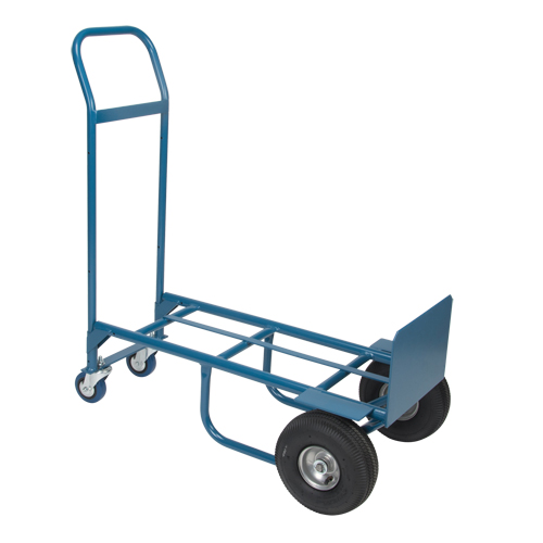 Convertible Deluxe Hand Truck, Steel, 800 lbs. Capacity Industrial Sales