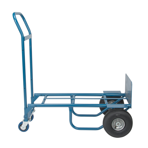 Convertible Deluxe Hand Truck, Steel, 800 lbs. Capacity Industrial Sales