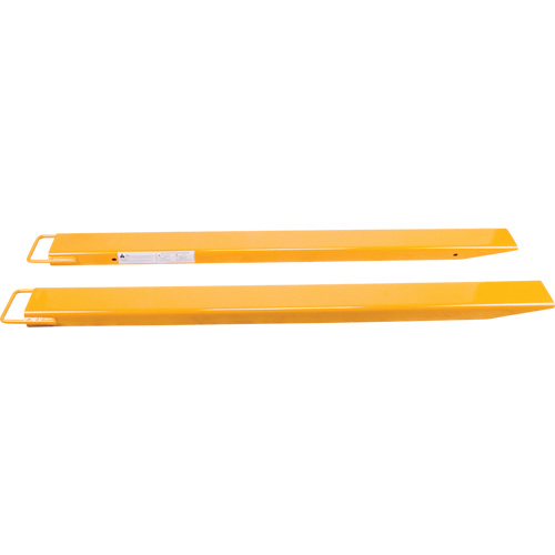 Fork Extensions, 63" L x 6" W, For Fork Width of 5" Industrial Sales