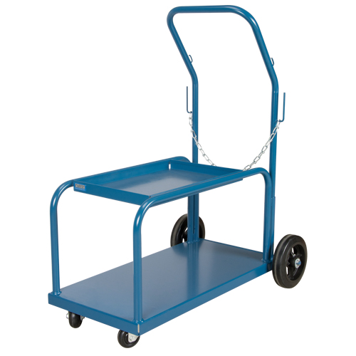 Chariots de soudage Mini-MIG, Roues Caoutchouc, Base de , 1000 lb Industrial Sales