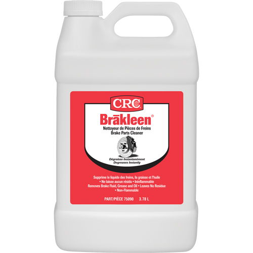 Nettoyants pour pi&egrave;ces de freins Brakleen, Bouteille Industrial Sales