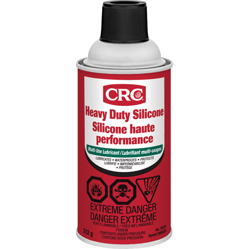 Lubrifiant Heavy Duty Silicone, Canette a&eacute;rosol Industrial Sales