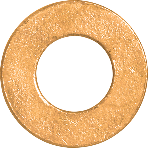 SAE Flat Washer, 1/2", Yellow Zinc Industrial Sales