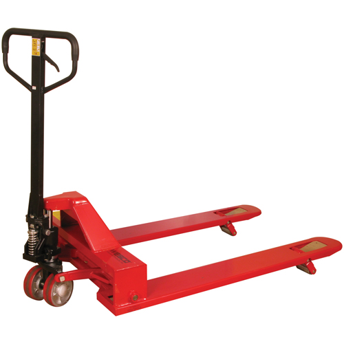 Transpalette hydraulique &agrave; 4 entr&eacute;es, 48" l x 7" la, Capacit&eacute; 4000 lb Industrial Sales