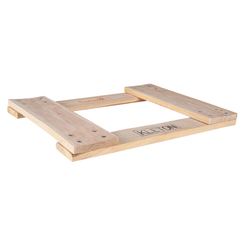 Hardwood Dolly Frame, Not Included Wheels, 900 lbs. Capacity, 18" W x 24" D x 1.5" H Industrial Sales
