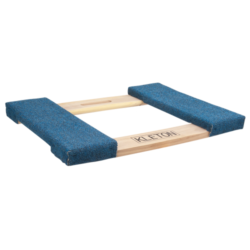 Cadre de socle roulant en bois dur &agrave; bouts avec tapis, Cadre en Bois, 18" la x 24" lo, Capacit&eacute; 900 lb Industrial Sales