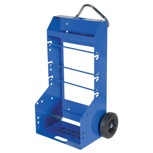 Chariot portatif pour mat&eacute;riaux bobin&eacute;s, Acier, 4 Montants, 29" la x 47-5/16" h x 21-7/8" p, Capacit&eacute; de 300 lb Industrial Sales