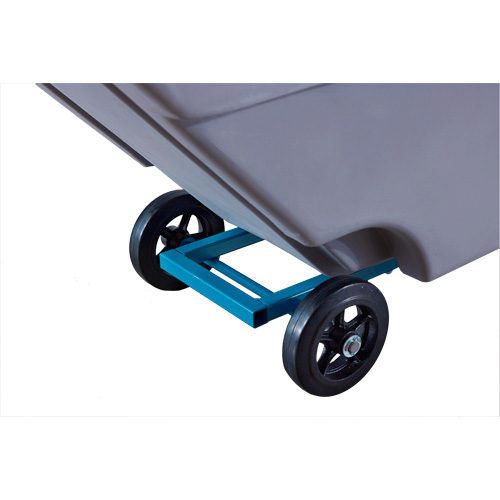 Chariot basculeur en acier, Poly&eacute;thyl&egrave;ne, 0,625 vg³, Capacit&eacute; de charge de 500 lb Industrial Sales