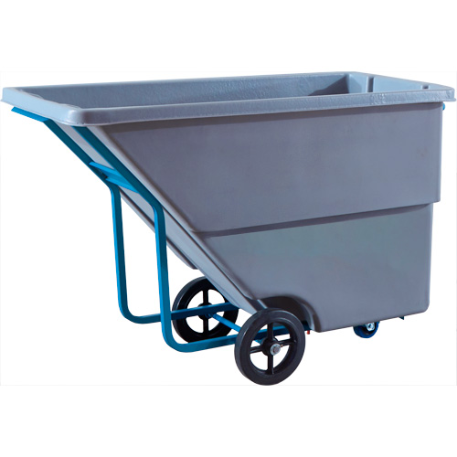 Tilt Truck, Polyethylene, 0.625 cu. yd., 850 lbs. Load Capacity Industrial Sales