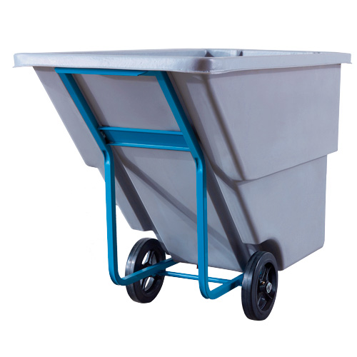 Tilt Truck, Polyethylene, 0.625 cu. yd., 850 lbs. Load Capacity Industrial Sales
