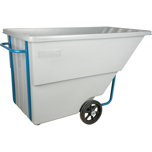 Tilt Truck, Polyethylene, 1.1 cu. yd., 1250 lbs. Load Capacity Industrial Sales