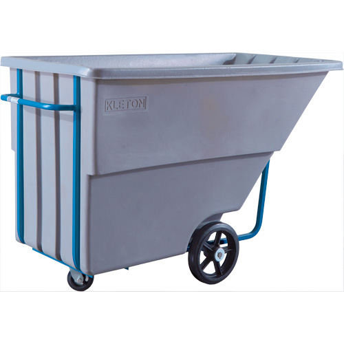 Tilt Truck, Polyethylene, 1.1 cu. yd., 1250 lbs. Load Capacity Industrial Sales
