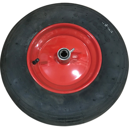 Roue pneumatique, 16" (406,4 mm), Capacit&eacute; de 575 lb (260 kg) Industrial Sales