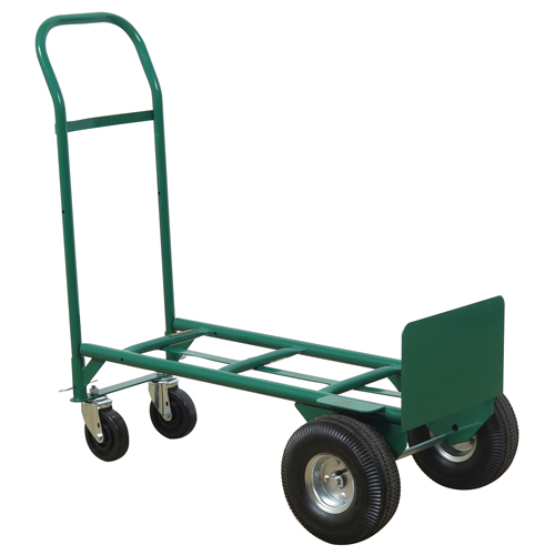 Greenline Economical Convertible Hand Truck - 656-21-PE , Steel, 600 lbs. Capacity Industrial Sales
