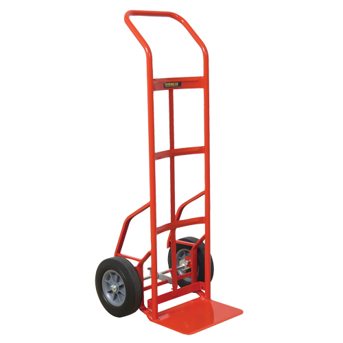 Touch-N-Tilt Hand Truck - TNT56-Z2 , Continuous Handle, Steel, 50" Height, 700 lbs. Capacity Industrial Sales