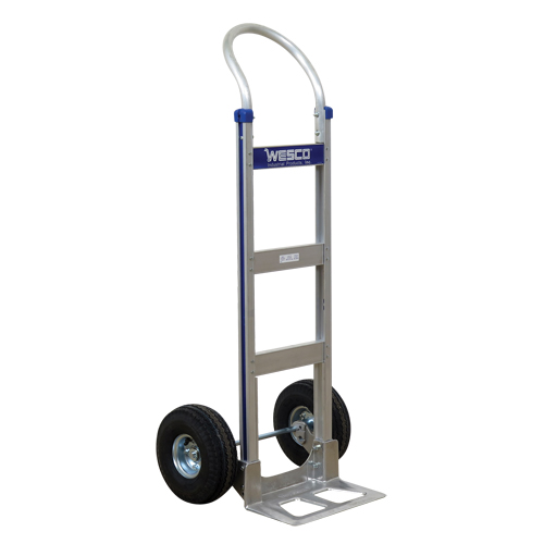 Cobra-Lite Hand Truck - 410-T14-P, Continuous Handle, Aluminum, 49" Height, 600 lbs. Capacity Industrial Sales