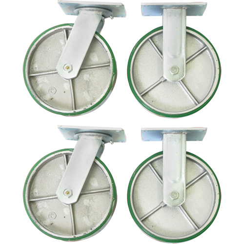 8" Caster Set for Platform Truck Industrial Sales