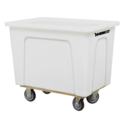 Box Truck, White Polyethylene, 38" L x 28" W x 35" H, 15 cu. ft. Volume, 550 lbs. Capacity Industrial Sales
