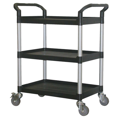 Chariot utilitaire, 3 tiers, 33-1/2" x 39-3/8" x 19", Capacit&eacute; 300 lb Industrial Sales