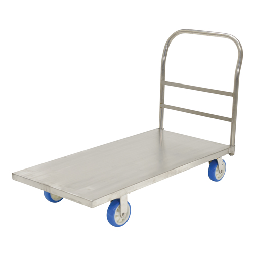 Chariot &agrave; plateforme, 48" lo x 24" la x Capacit&eacute; 2000 lb, Roues en Polyur&eacute;thane Industrial Sales