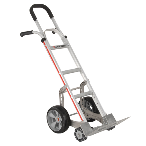 Self-Stabilizing Hand Truck, Combination Handle, Aluminum, 55'' Height, 500 lbs. Capacity Industrial Sales