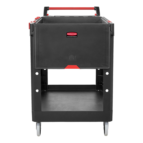 Heavy-Duty Adaptable Utility Cart, 2 Tiers, 25-1/5" x 36" x 51-1/2", 500 lbs. Capacity Industrial Sales