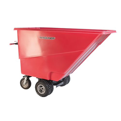 Motorized Tilt Truck, 27 pi³ Capacity, 51" H x 81" W x 33" D Industrial Sales