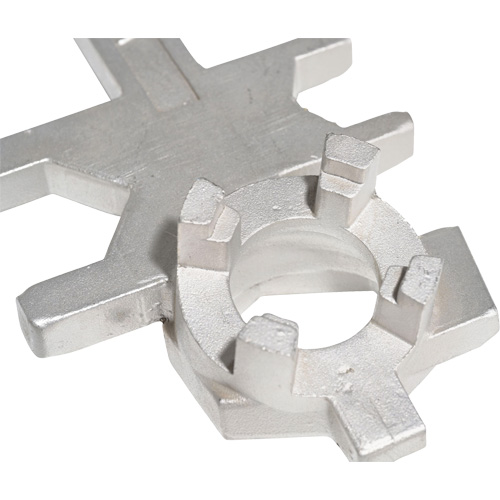 Cl&eacute; pour baril, Ouverture de 3/4"/2", Poign&eacute;e 9-1/2", Acier inoxydable Industrial Sales